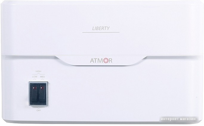 Проточный электрический водонагреватель кран+душ Atmor Liberty 5 кВт Combi - фото 1 - id-p207692800