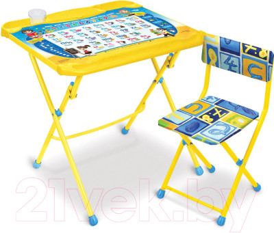 Комплект мебели с детским столом Ника КНД4/2 Познайка - фото 1 - id-p219261944