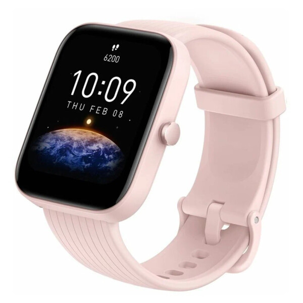 Умные часы Amazfit Bip 3 Pro (розовый) - фото 1 - id-p193253647