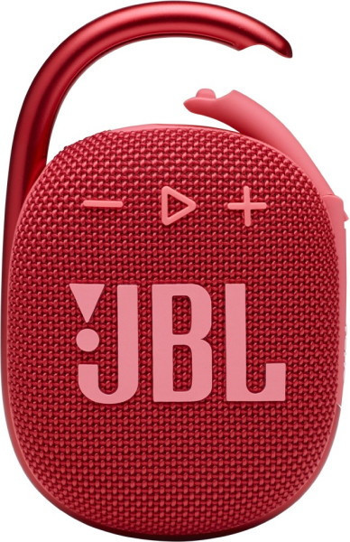 Беспроводная колонка JBL Clip 4 (красный) - фото 3 - id-p195502390
