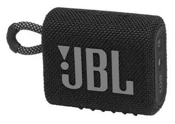 Беспроводная колонка JBL Go 3 (черный) - фото 1 - id-p193252853