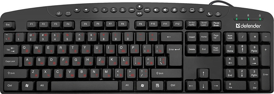 Клавиатура Defender Atlas HB-450 RU - фото 1 - id-p219253801