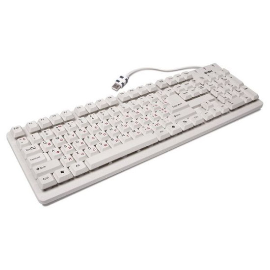 Клавиатура SVEN Standard 301 White - фото 2 - id-p219253836