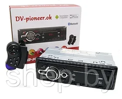 Автомагнитола DV-PIONEER-OK JSD-1407 BT Bluetooth USB AUX FM пульт мультируль цв.подсветка