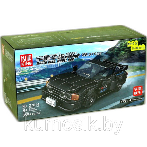 Конструктор 27014 Mould King Автомобиль Nissan GTR 32, 359 деталей - фото 1 - id-p219280770