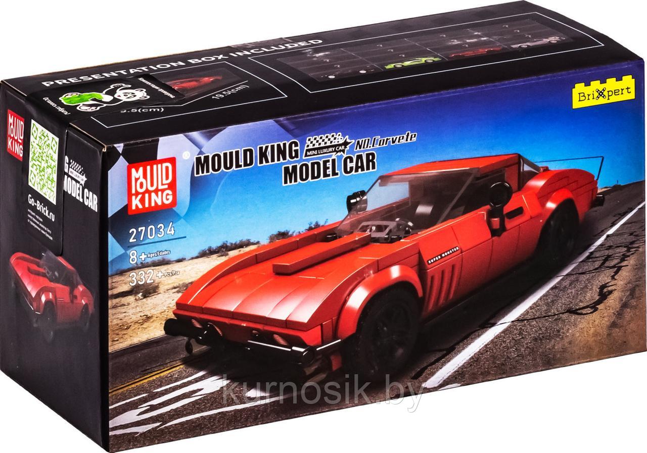 Конструктор 27034 Mould King Автомобиль Corvette Sports, 332 детали