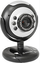 Web-камера Defender C-110, чёрная, 0,3 Мп.