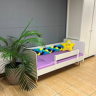 Кровать с бортиком "Кубик" (80х160 см) МДФ