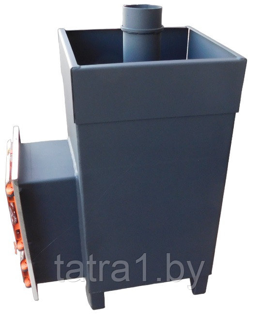Печь для бани Татра 10 до 13 м3, толщина металла 6 мм, масса 115 кг. - фото 7 - id-p34616127