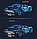 Конструктор TechnicТехник 11019 Гоночная машина Бугатти Bugatti Chiron синий 2054 деталей, фото 5