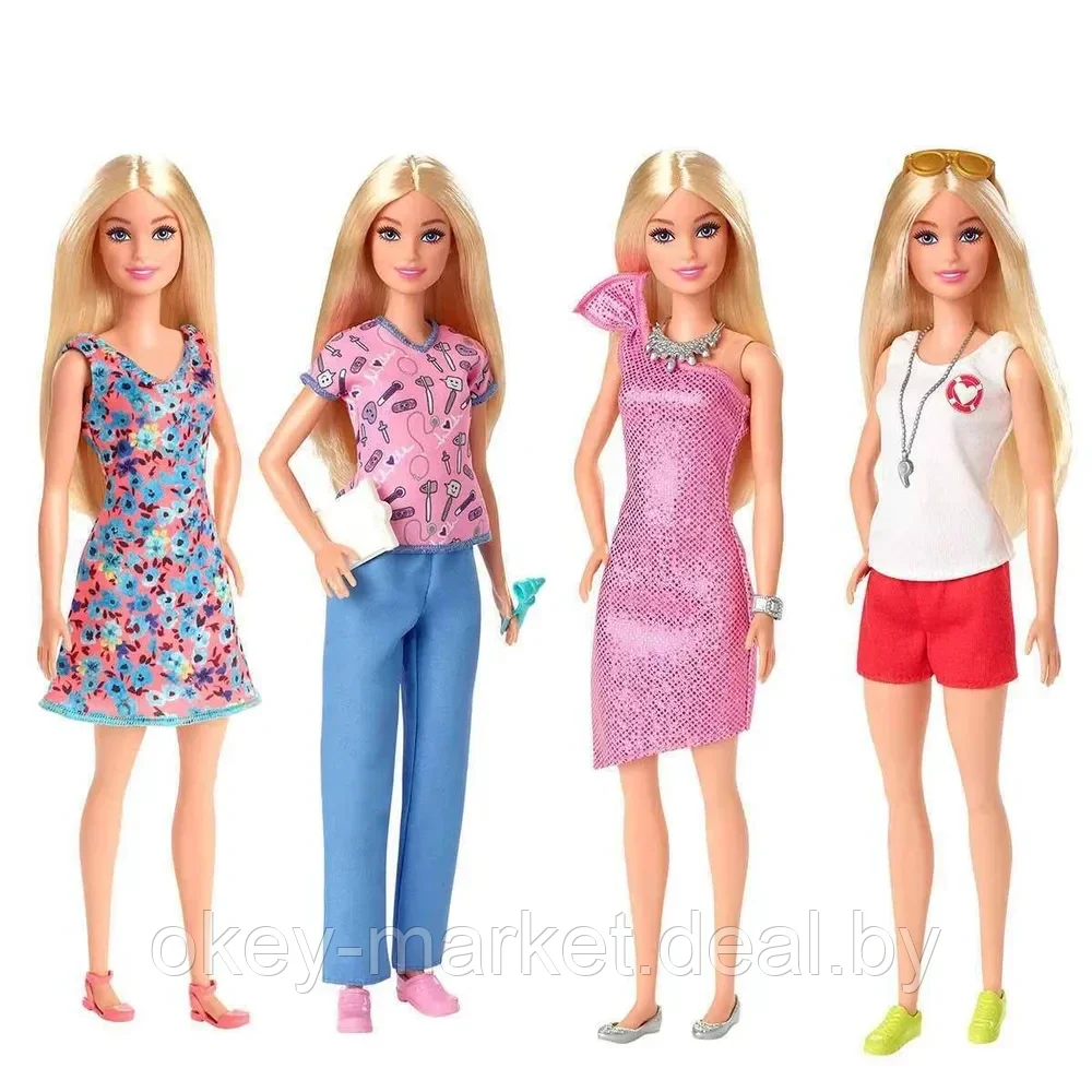 Игровой набор Barbie Гардероб мечты раскладной с куклой и аксессуарами HGX57 - фото 6 - id-p219316242