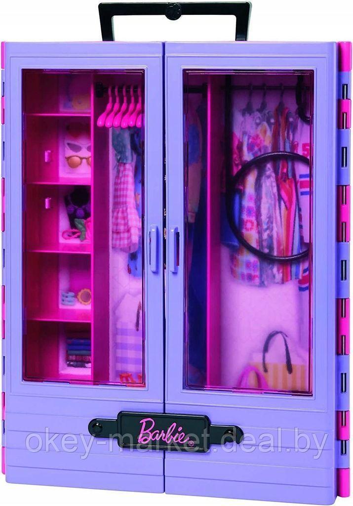 Игровой набор Barbie Гардероб с куклой Барби и аксессуарами HJL66 - фото 5 - id-p219316265