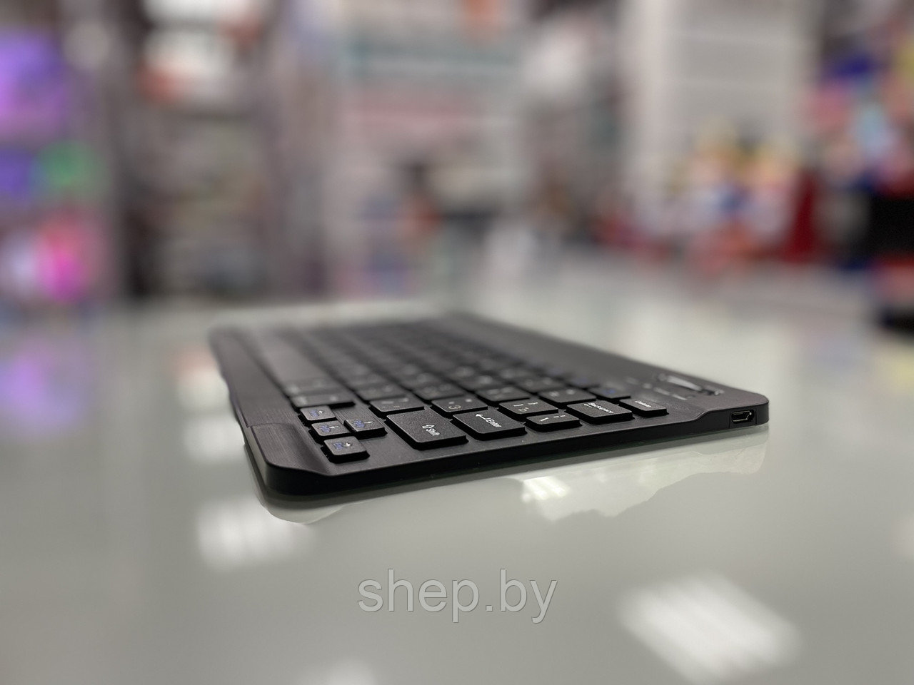 Клавиатура беспроводная Bluetooth Wireless Keyboard цвет: черный, белый NEW!!! - фото 3 - id-p219316276
