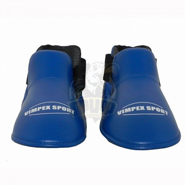 Футы для единоборств Vimpex Sport (синий) (арт. 4604-ITF) - фото 1 - id-p219316995