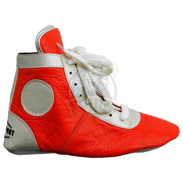 Туфли для самбо (самбовки) Vimpex Sport кожа (красный) (арт. 4663)
