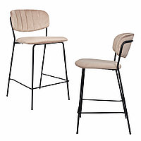 Комплект из 2-х стульев полубарных Carol латте