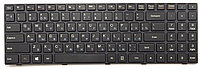 Клавиатура для ноутбука Lenovo IdeaPad 100-15IBY, чёрная, с рамкой, RU, Б/У