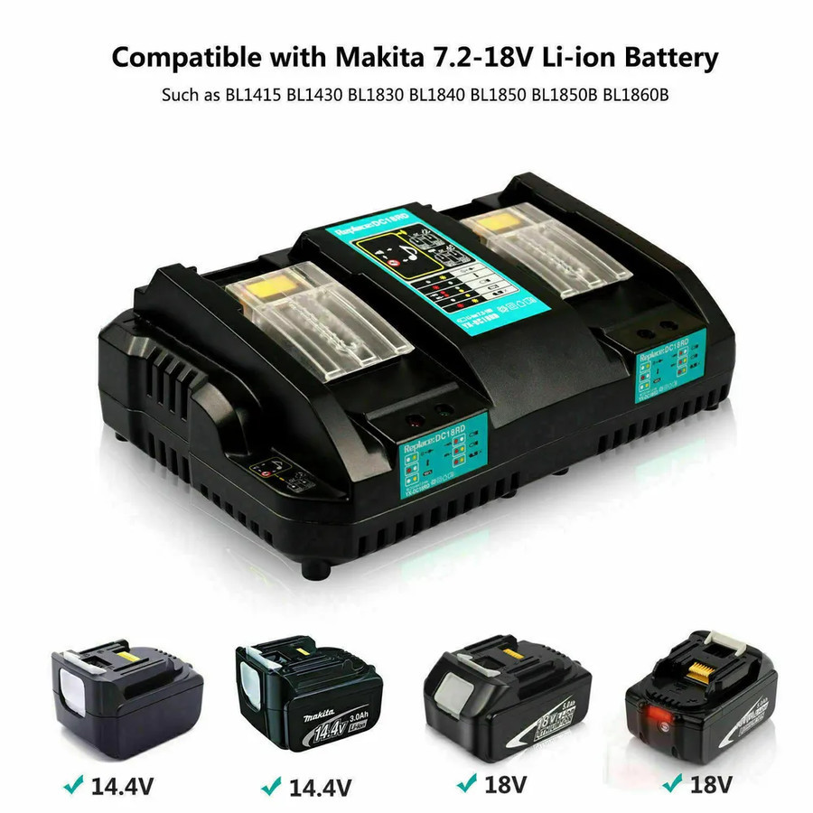 Зарядное устройство Makita DC18RD (14.4-18В) - фото 8 - id-p201259787