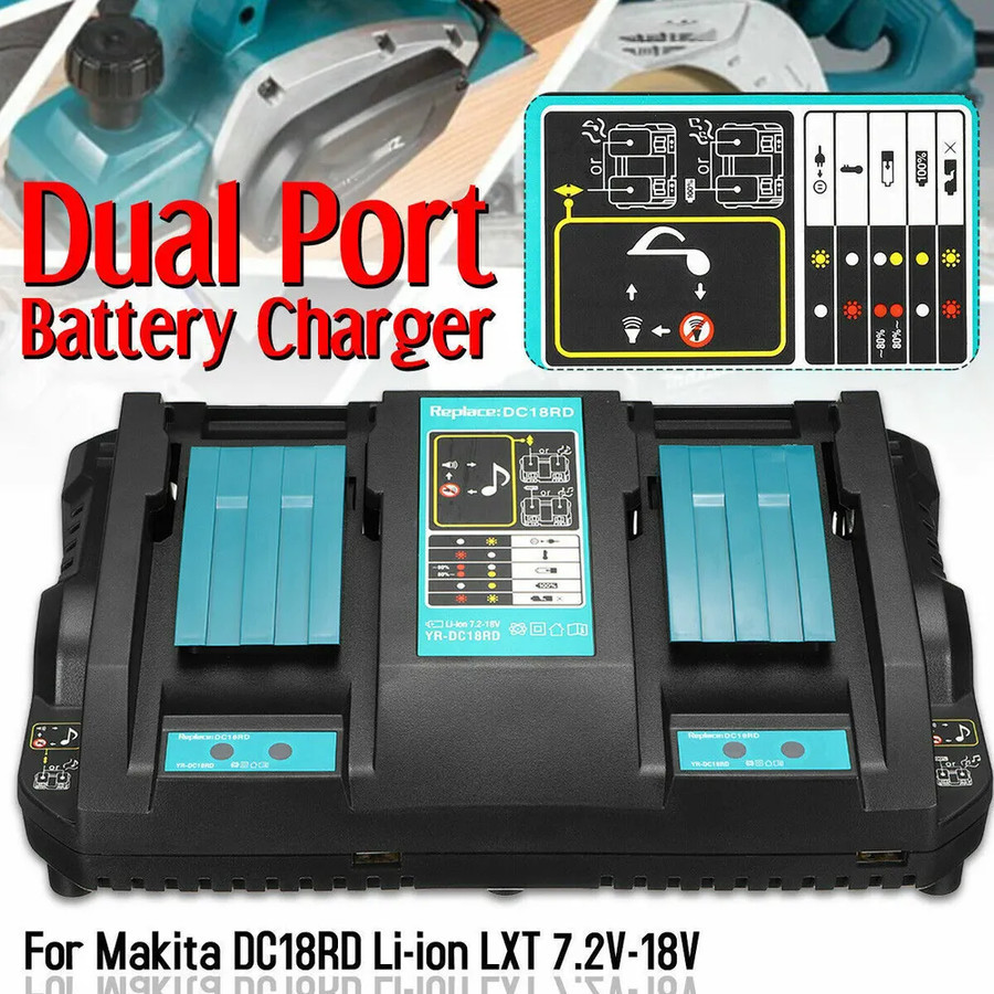 Зарядное устройство Makita DC18RD (14.4-18В) - фото 9 - id-p201259787