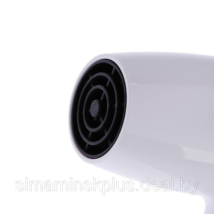 Фен настенный Luazon LGE-005, 1600 Вт, 2 скорости, крепление (в комплекте), белый - фото 4 - id-p219320021