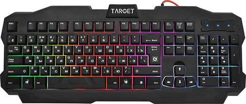 Клавиатура + мышь с ковриком + наушники Defender Target MKP-350, фото 2