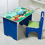 Комплект мебели «Синий трактор», стол и стул, фото 6