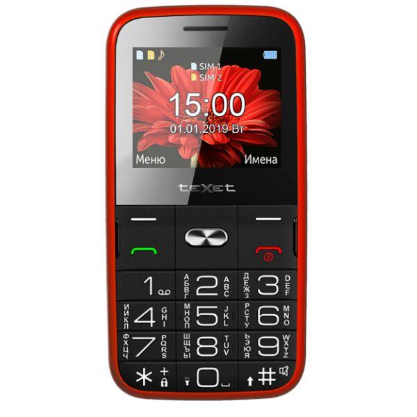 Мобильный телефон TeXet TM-B227 (красный) - фото 1 - id-p195994177