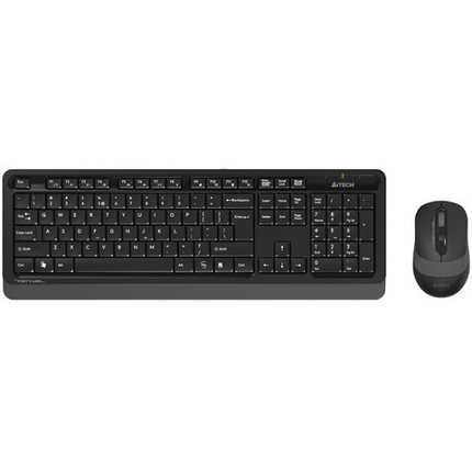 Клавиатура + мышь A4Tech Fstyler FG1010 (черный/серый), фото 2