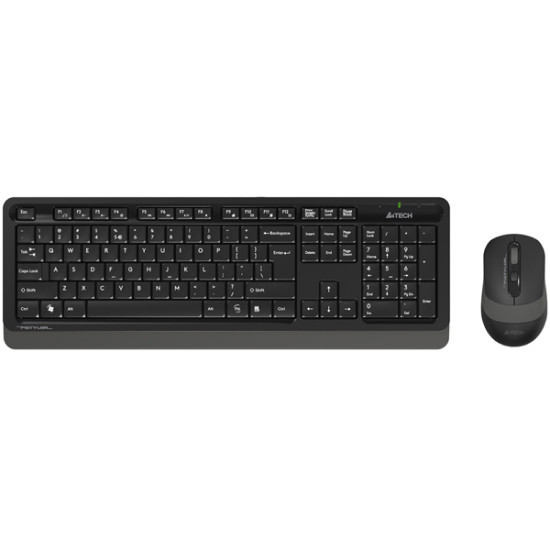 Клавиатура + мышь A4Tech Fstyler FG1010 (черный/серый) - фото 1 - id-p219319500
