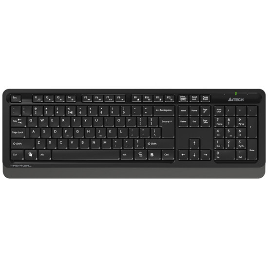 Клавиатура + мышь A4Tech Fstyler FG1010 (черный/серый) - фото 3 - id-p219319500
