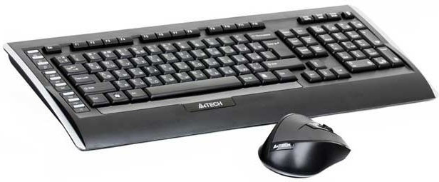 Мышь + клавиатура A4Tech 9300F, фото 2