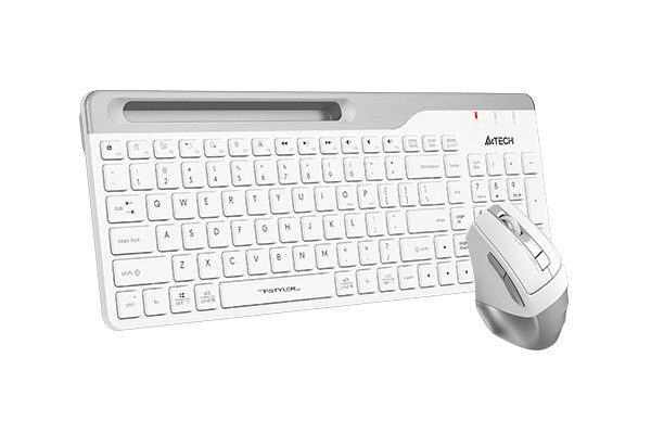 Клавиатура + мышь A4Tech Fstyler FB2535C (белый) - фото 2 - id-p219319502