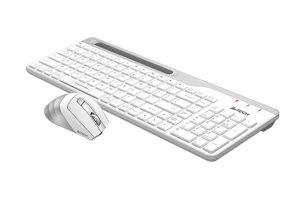 Клавиатура + мышь A4Tech Fstyler FB2535C (белый) - фото 4 - id-p219319502