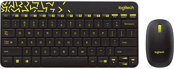 Мышь + клавиатура Logitech MK240 Nano [920-008213] - фото 1 - id-p219319509