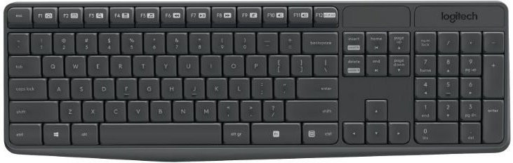 Мышь + клавиатура Logitech MK235 Wireless Keyboard and Mouse [920-007948] - фото 1 - id-p219319513