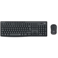 Клавиатура + мышь Logitech MK295 Silent (черный)