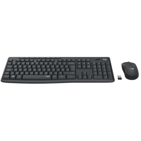 Клавиатура + мышь Logitech MK295 Silent (черный) - фото 2 - id-p219319514