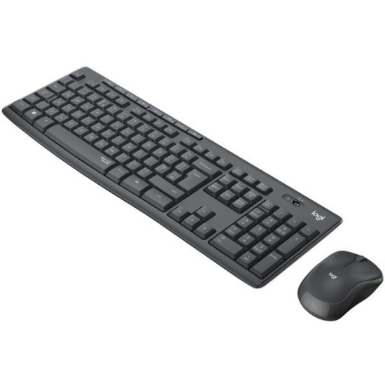 Клавиатура + мышь Logitech MK295 Silent (черный) - фото 3 - id-p219319514