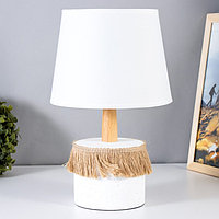Настольная лампа "Эстен" Е14 40Вт белый 19,5х19,5х32 см