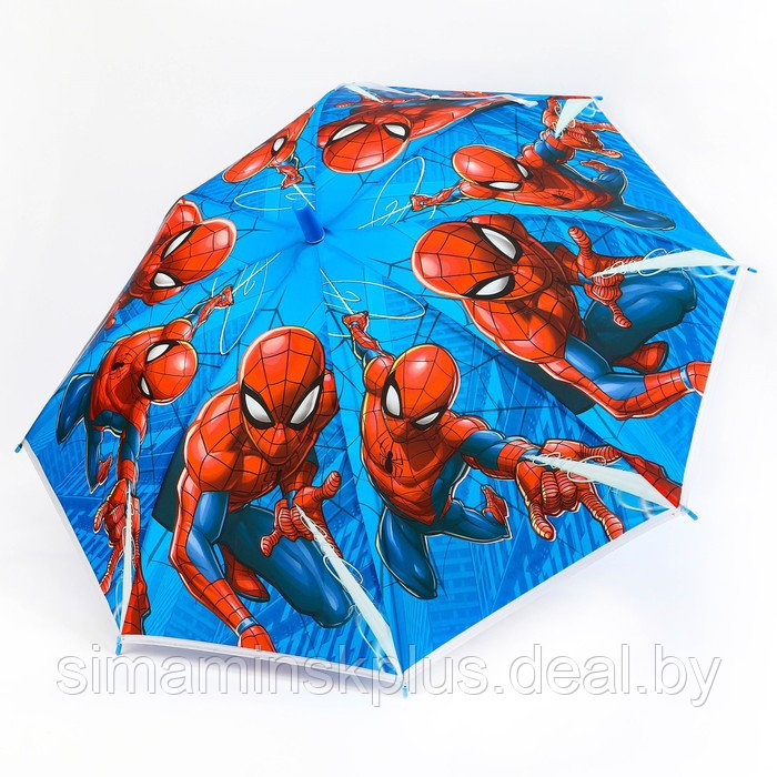 Зонт детский, Человек-паук, 8 спиц, d=86 см - фото 1 - id-p219321761