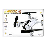 Квадрокоптер WHITE DRONE, без камеры, цвет белый, фото 10