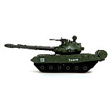 Конструктор винтовой "Боевой танк", свет и звук, инерция, 57 деталей, фото 3