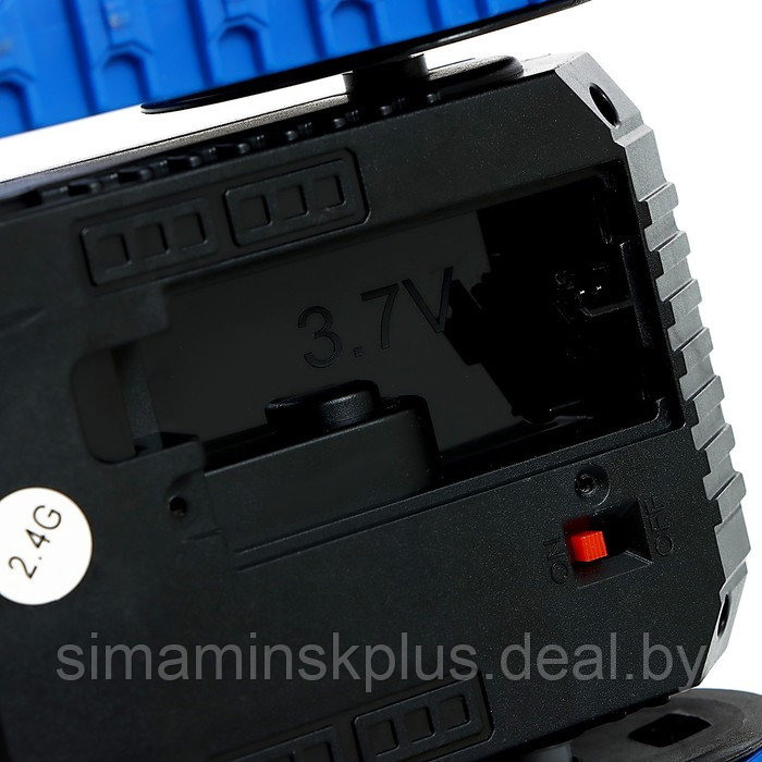 Танк радиоуправляемый MOKA, стреляет гелевыми пулями, цвет синий - фото 5 - id-p219322656
