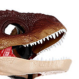 Интерактивная маска динозавра "Раптор", звуковые эффекты работает от батареек, фото 3