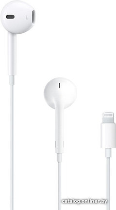 Наушники с микрофоном Apple EarPods с разъёмом Lightning [MMTN2ZM/A], фото 2