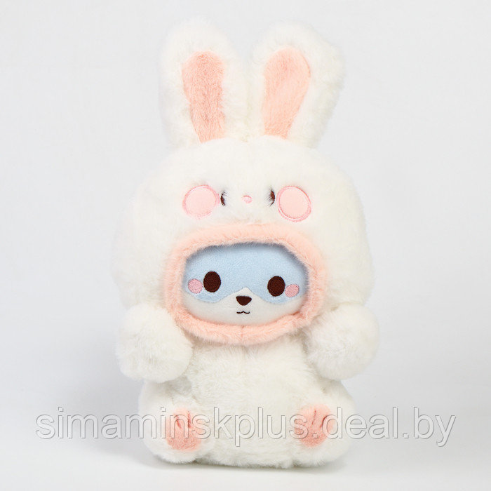 Мягкая игрушка "Котик в костюме зайца", 23 см - фото 1 - id-p219322995