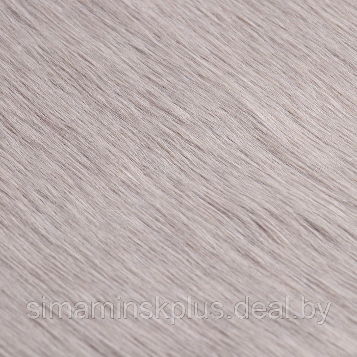Лоскут Мех на трикотажной основе, 100*150см,цвет серый - фото 2 - id-p219324466