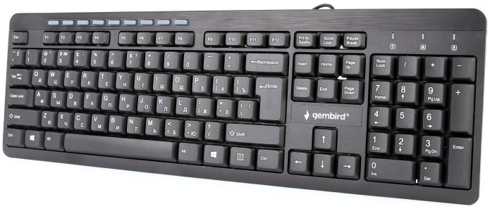 Клавиатура Gembird KB-UM-106-RU - фото 1 - id-p219318795