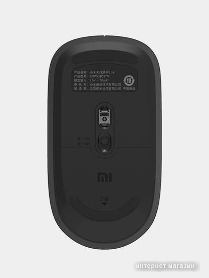 Мышь Xiaomi Wireless Mouse Lite XMWXSB01YM (международная версия) - фото 5 - id-p219318880