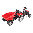 Педальная машина Трактор с прицепом PILSAN (3-6 лет) 07316 Красный, фото 2